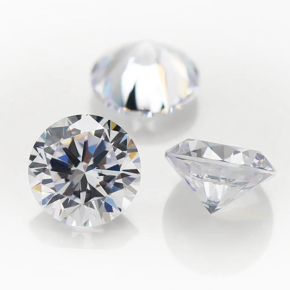 1 Set 18 Different Shape Loose CZ Stone 5A White Cubic Zircoia Synthetic Gemstone for Jewelry Making