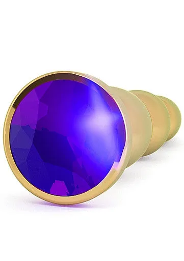 165597 - R3 Gold Plug 48 Inch  Sapphire