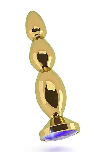 165597 - R3 Gold Plug 48 Inch  Sapphire