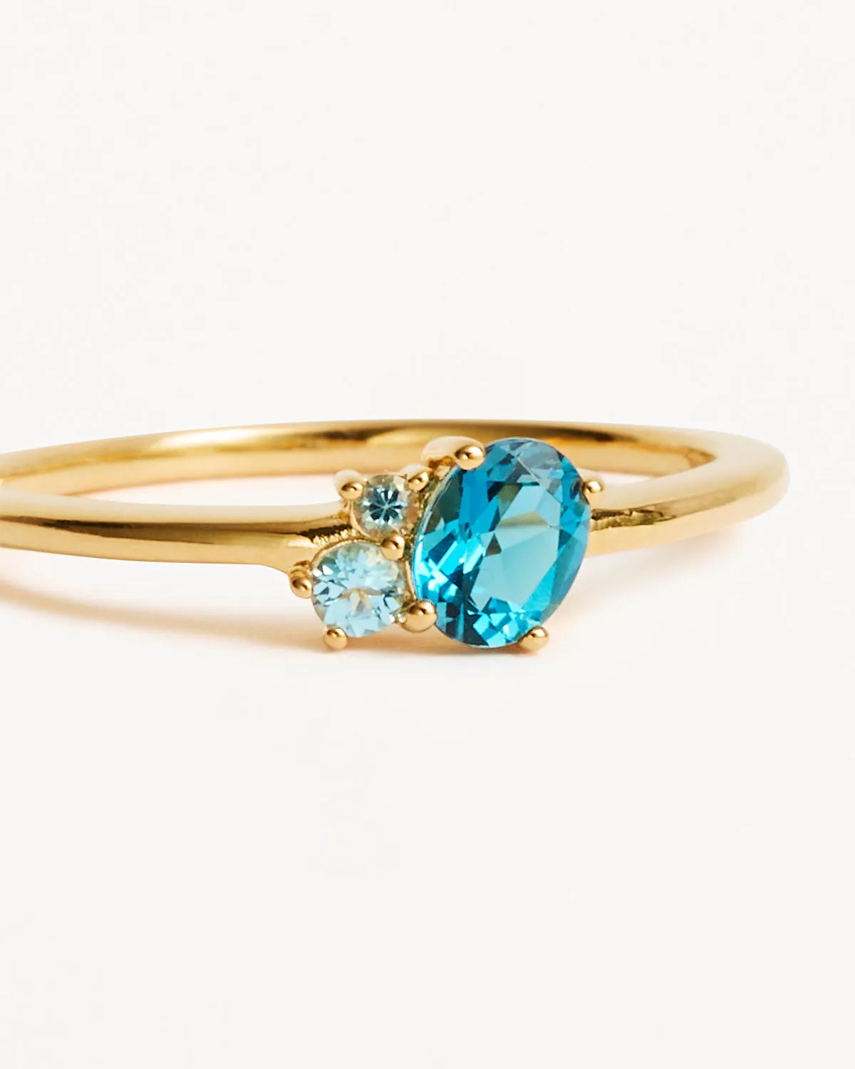 18k Gold Vermeil Kindred Birthstone Ring - December