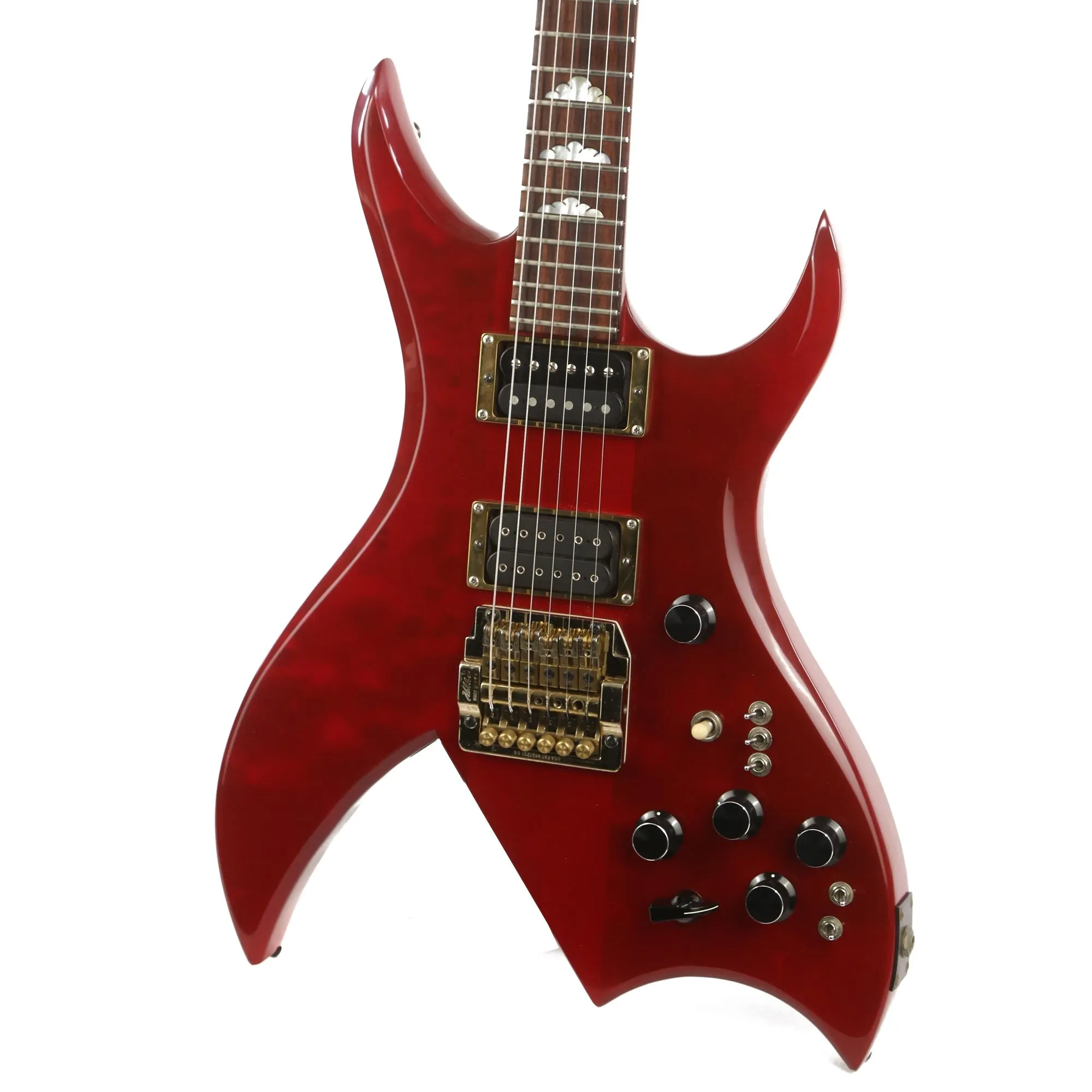 1984 B.C. Rich Bich Transparent Red