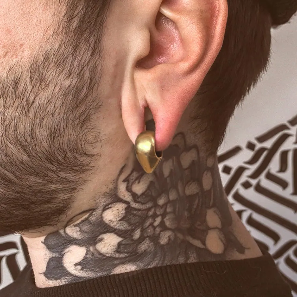 2 PCS Ear Weight for Lobe - 6mm  Ear Tunnels Plugs - 316 Stainless Steel - Hypoallergenic Expander