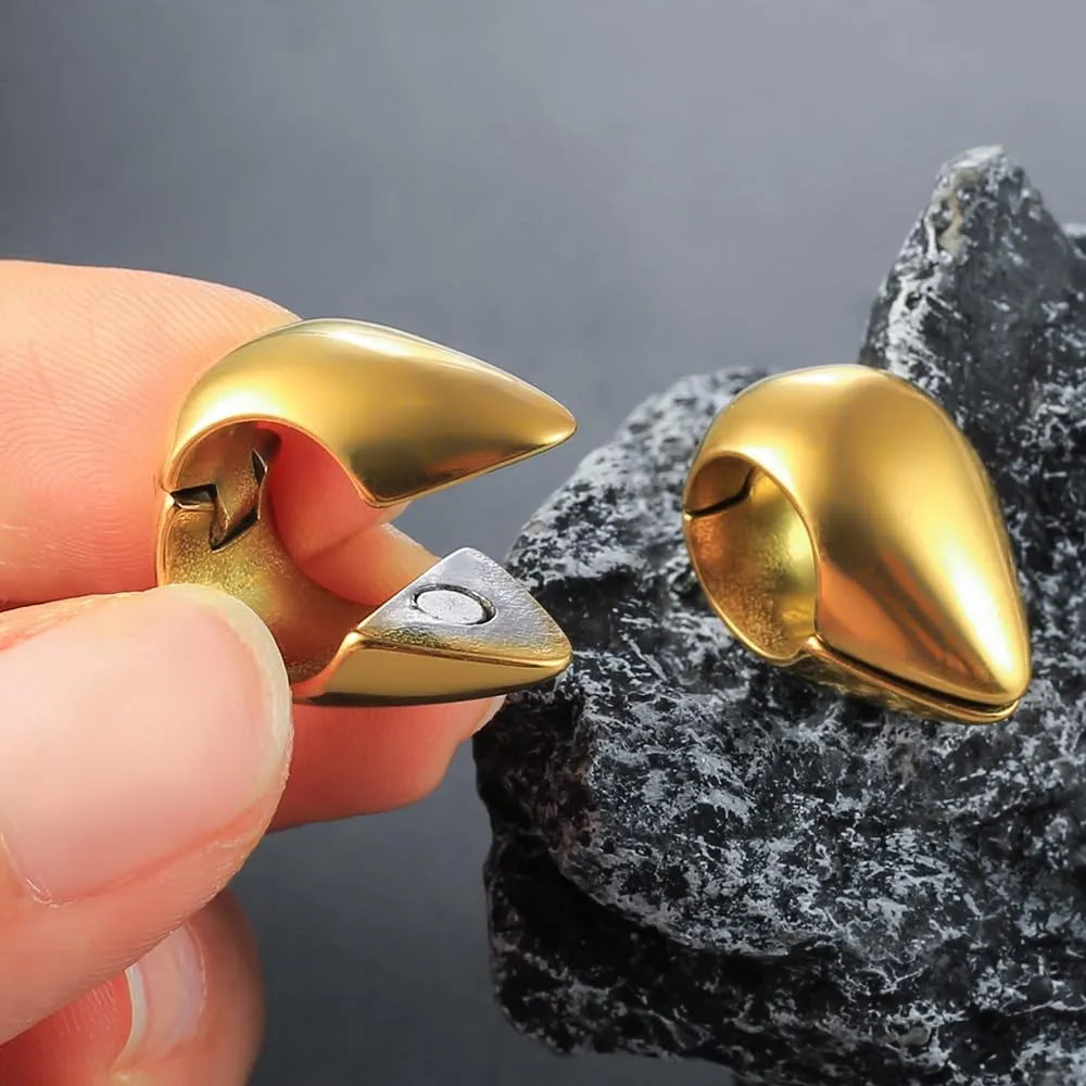 2 PCS Ear Weight for Lobe - 6mm  Ear Tunnels Plugs - 316 Stainless Steel - Hypoallergenic Expander