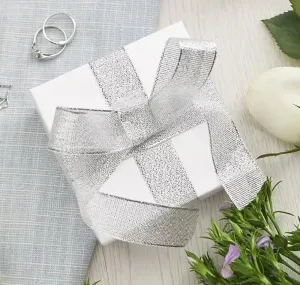 6 Pack Cotton Filled White Color Cardboard Jewelry Necklace Earring Bangle Anklet Pendant Bracelets Watch Gift and Retail Boxes Size 3 1/2" x 3 1/2" x 1" Inch - by R J Displays