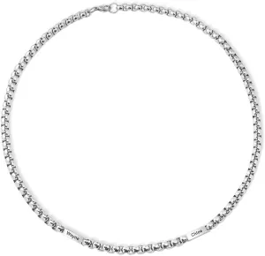 AILIN Custom 2 Names Necklace For Men Stainless Steel Engraved Father Necklace Personalized Cuban Chain For Him Birthday Gifts For Dad Grandfather