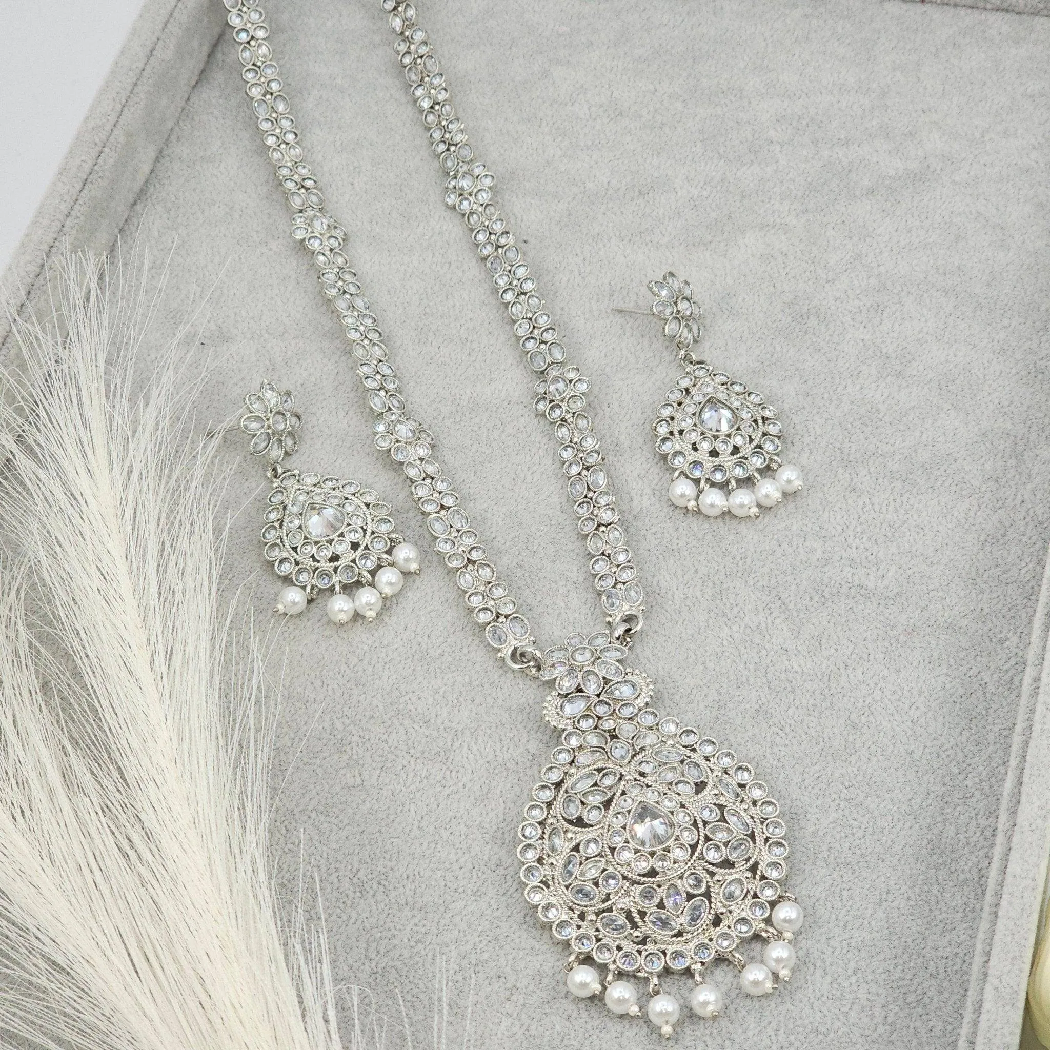 Ania Silver Rani Haar Set