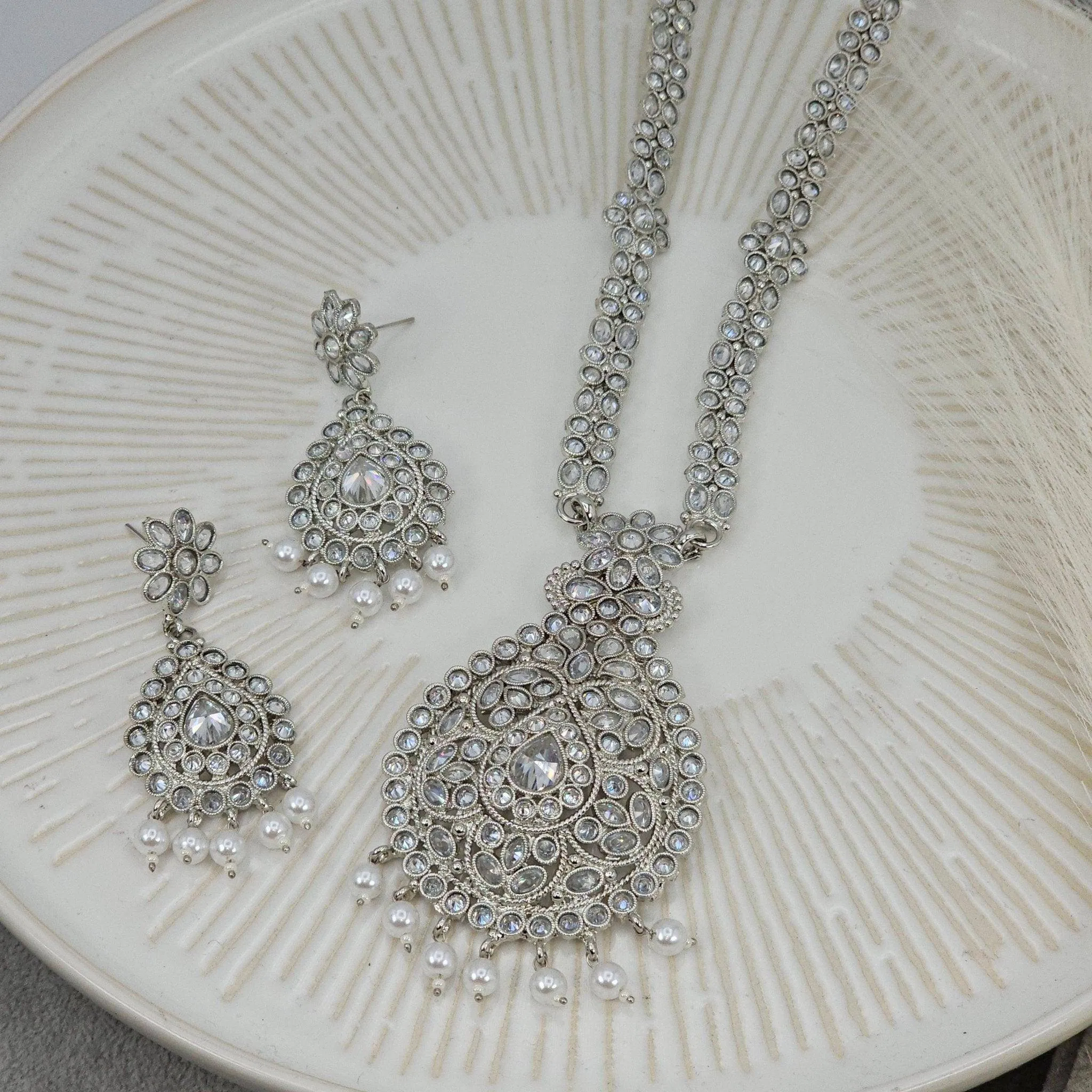 Ania Silver Rani Haar Set