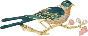 Animal Brooch for Women Girls Rhinestone Animal Brooch Lapel Pin Jewelry Gift for Mom Wife