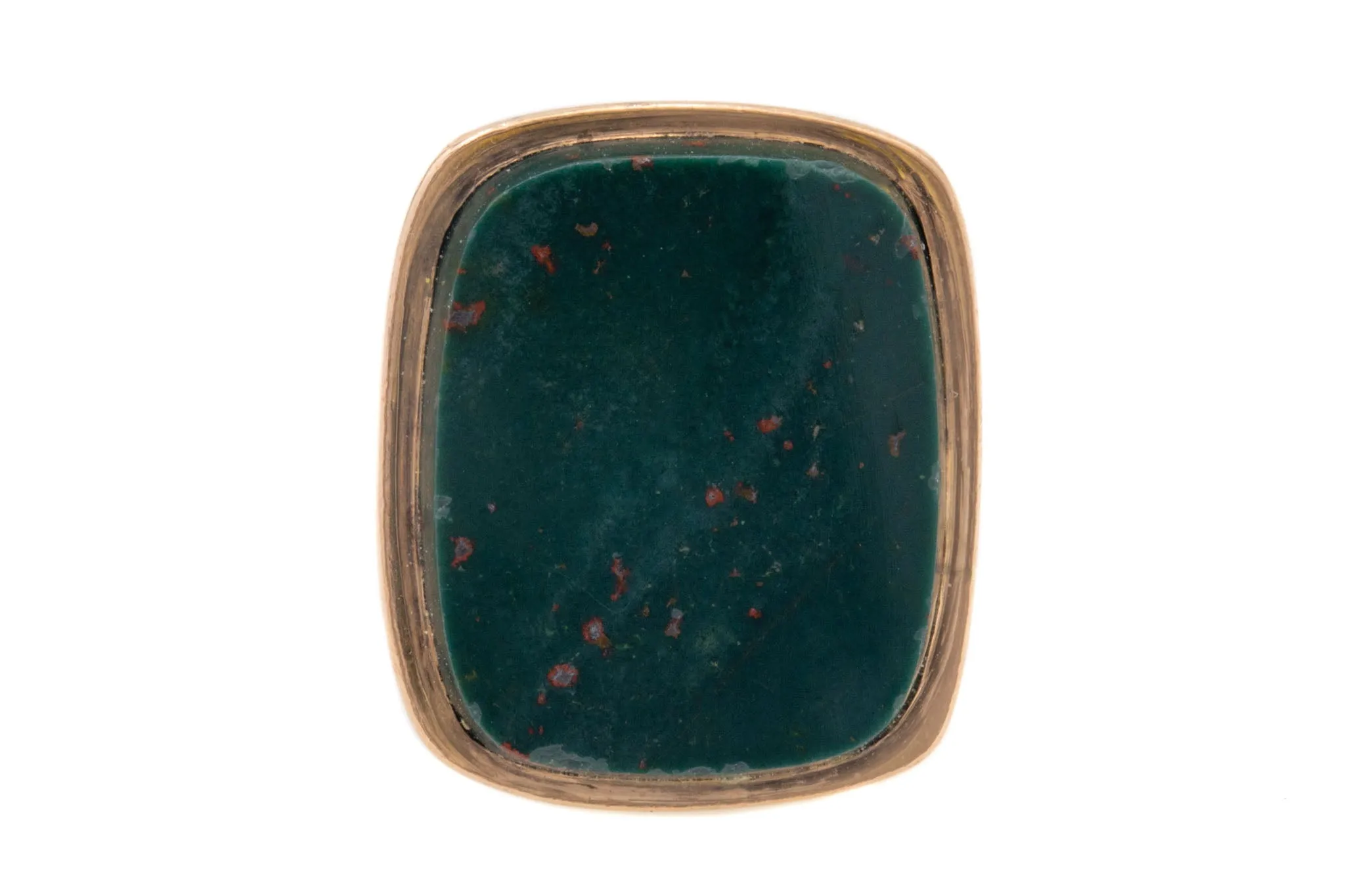 Antique 9ct Gold Bloodstone Fob