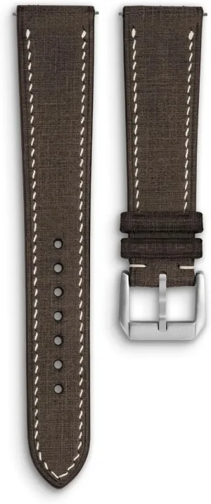 Babele Full Grain Leather Handmade Watch Band For Men and Women - Premium Italian Genuine Quick Release Watch Strap - Replacement Band - 18mm 19mm 20mm 21mm 22mmm