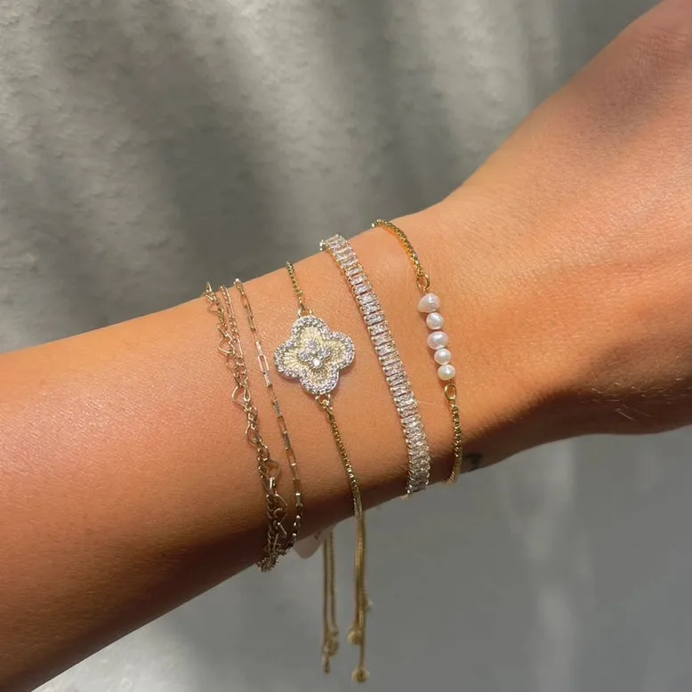 Baguette Crystal Bracelet
