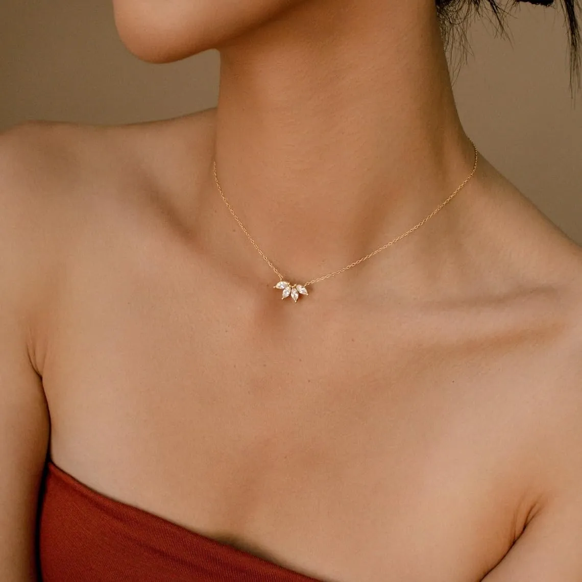Birthstone Necklace for Women Girls Birthday Gifts 12 Months Diamond Birthstone Necklace Dainty Crystal Gifts for Women Anniversary Necklace Girls Mother Wife Daughter Girlfriend Her
