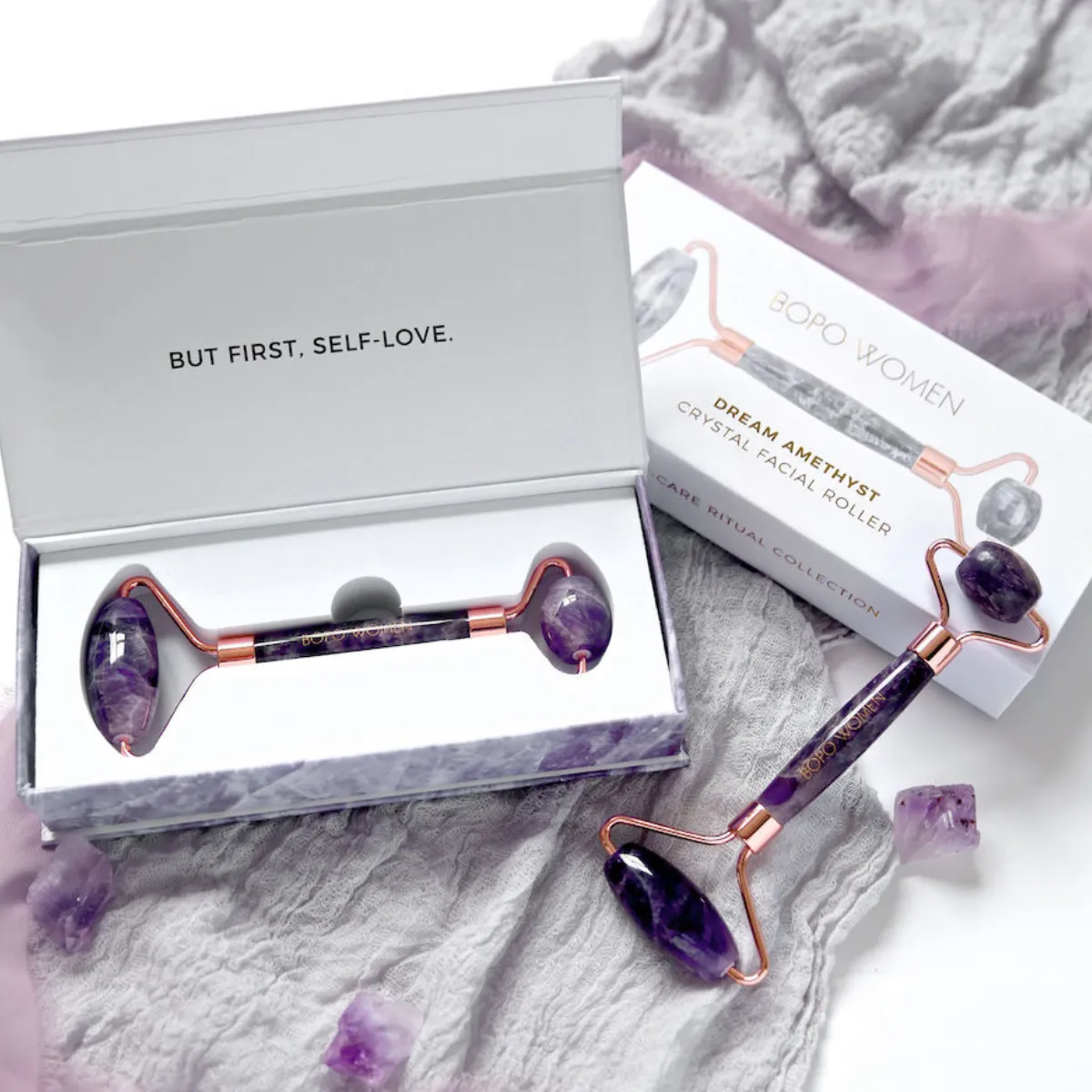 Bopo Women Dream Amethyst Facial Roller