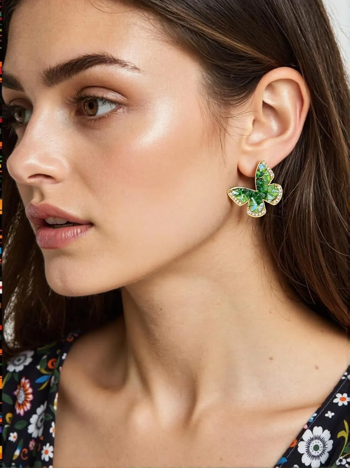 Butterfly Earrings for Women Butterfly Stud Earrings Post Earrings Jewelry Birthday Christmas Gifts