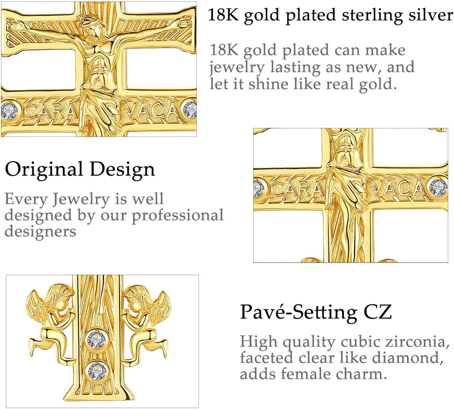 CELESTIA 925 Sterling Silver St. Michael/St. Christopher/St. Benedict/St. Gabriel/Virgin Mary/Jesus/Caravaca/Metatron/Seal of Seven Archangel Medals for Men Women Religious Gifts