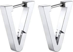 ChainsHouse Stud Earrings for Men Women,316L Stainless Steel/18K Gold/Black Metal, Punk Hypoallergenic Surgical Huggie Hoop Earrings Mens Jewelry Piercing Hoop Earrings
