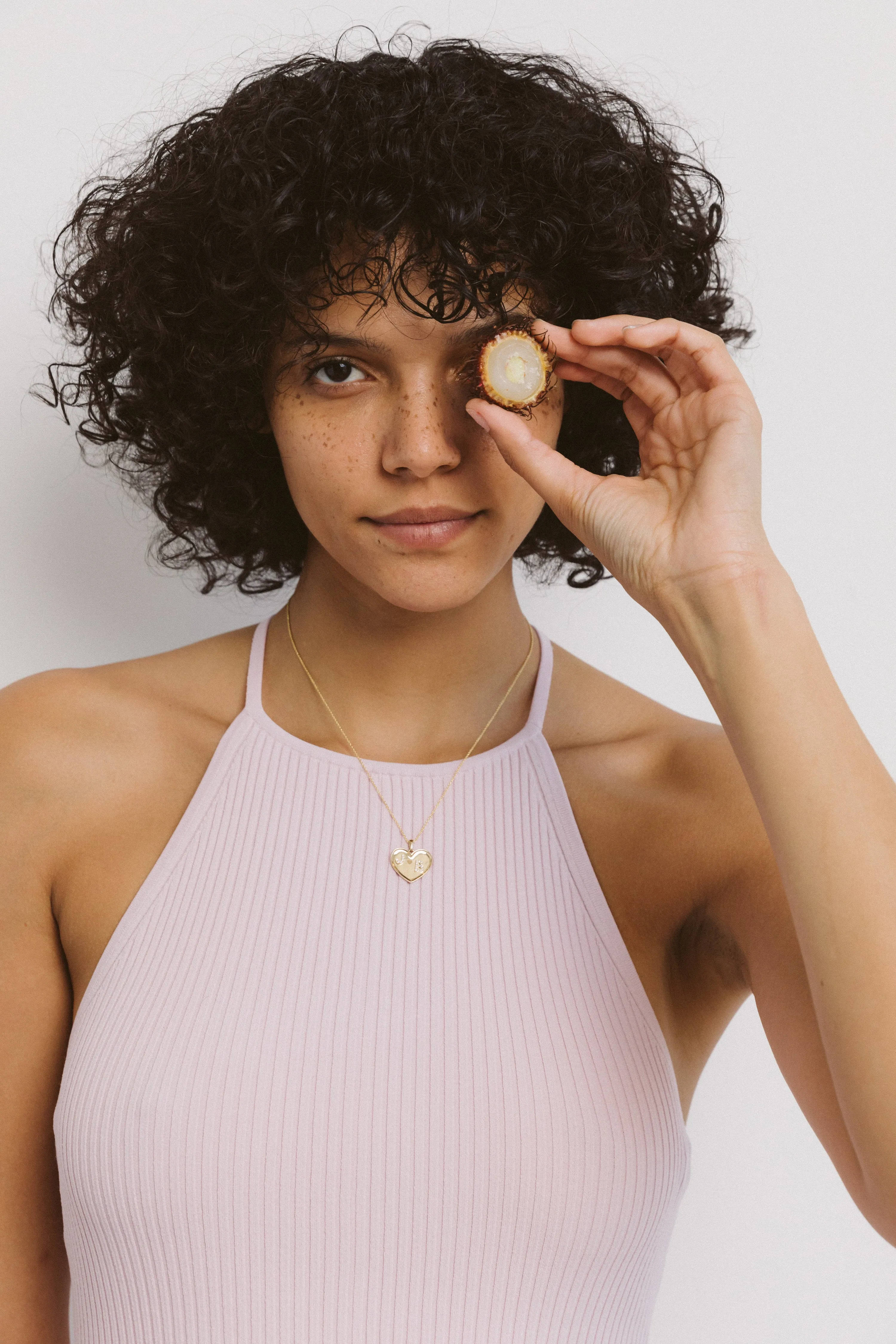 Custom Engraved Diamond Heart Necklace