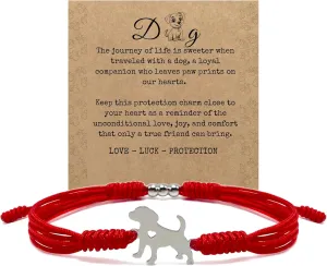 Cute Animals Bracelet, Luck and Protection Gift, Tibetan Bracelet, Surfer String Wrap Bracelet for Men, Women, Forever Love Friendship Bracelet