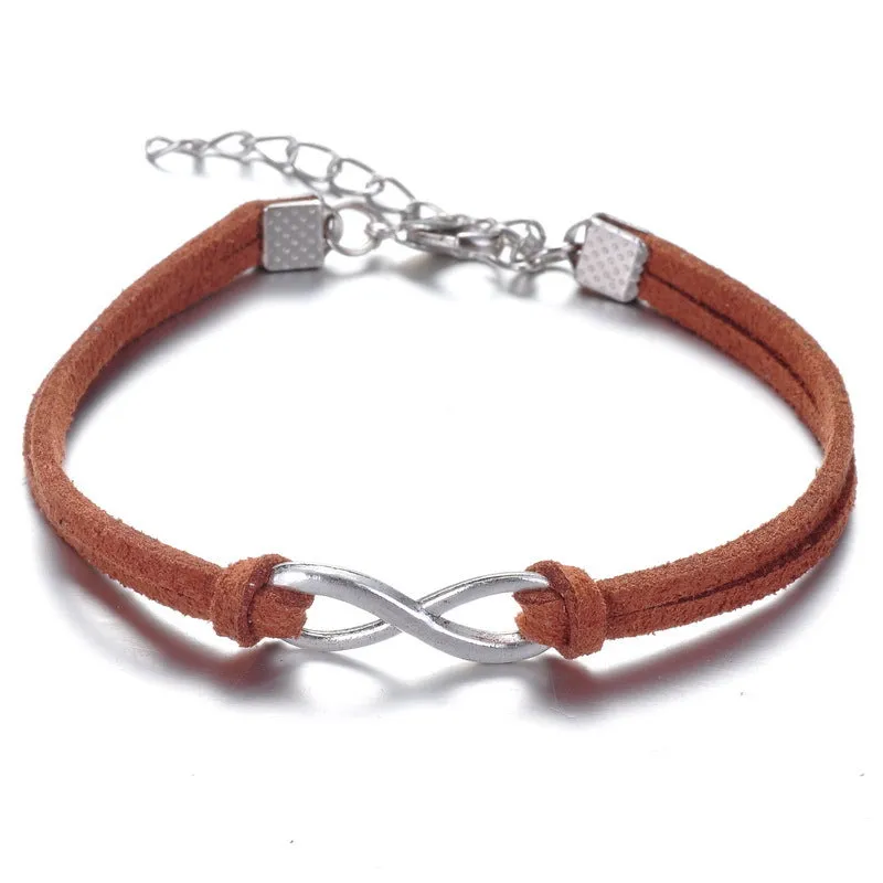Fashion simple figure 8 bracelet
