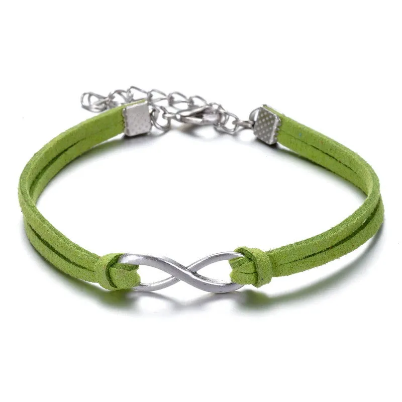 Fashion simple figure 8 bracelet