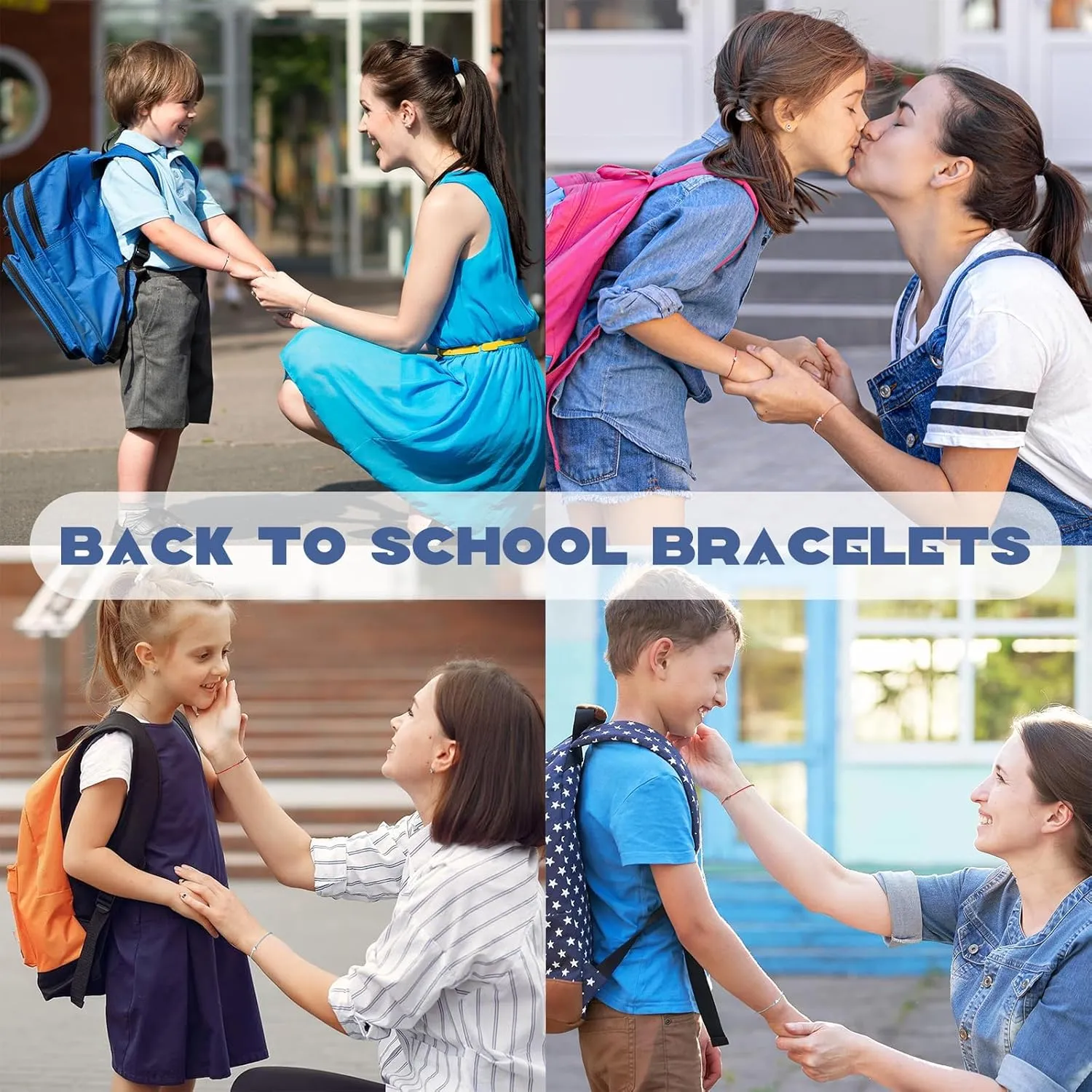 First Day of School Bracelets Back to School Bracelet Heart Back to School Gifts for Students Back to School Outfits for Girls