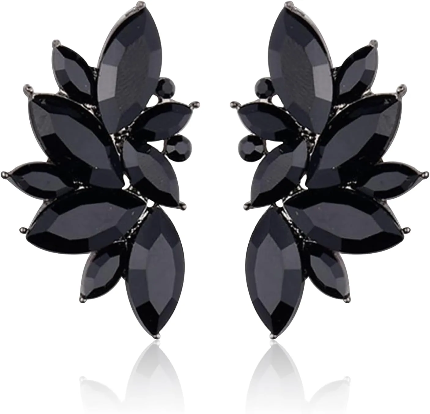Flower Earrings for Women Boho Layered Flower Summer Beach Earrings Floral Dress Drop Earring Dainty Statement Earring Jewelry Beach Vacation Essentials