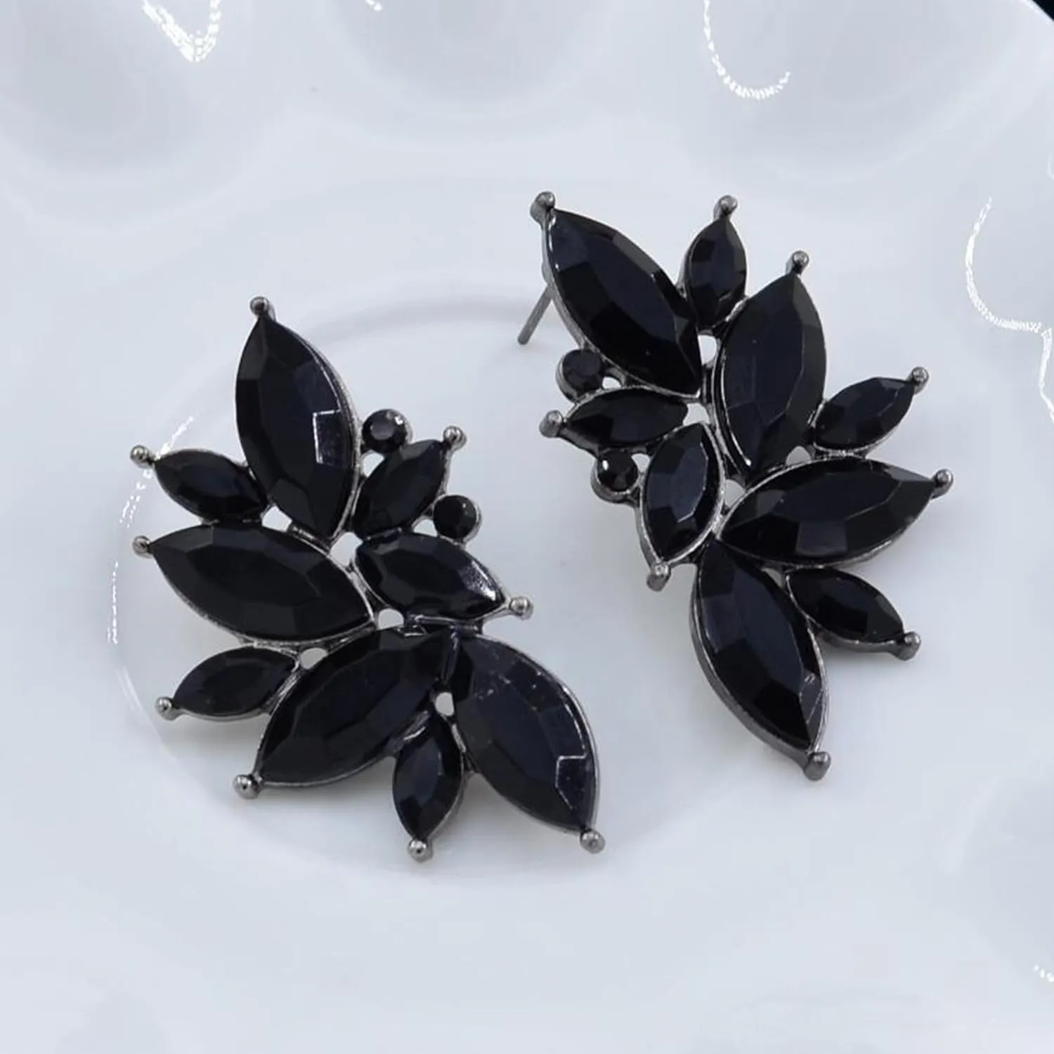 Flower Earrings for Women Boho Layered Flower Summer Beach Earrings Floral Dress Drop Earring Dainty Statement Earring Jewelry Beach Vacation Essentials