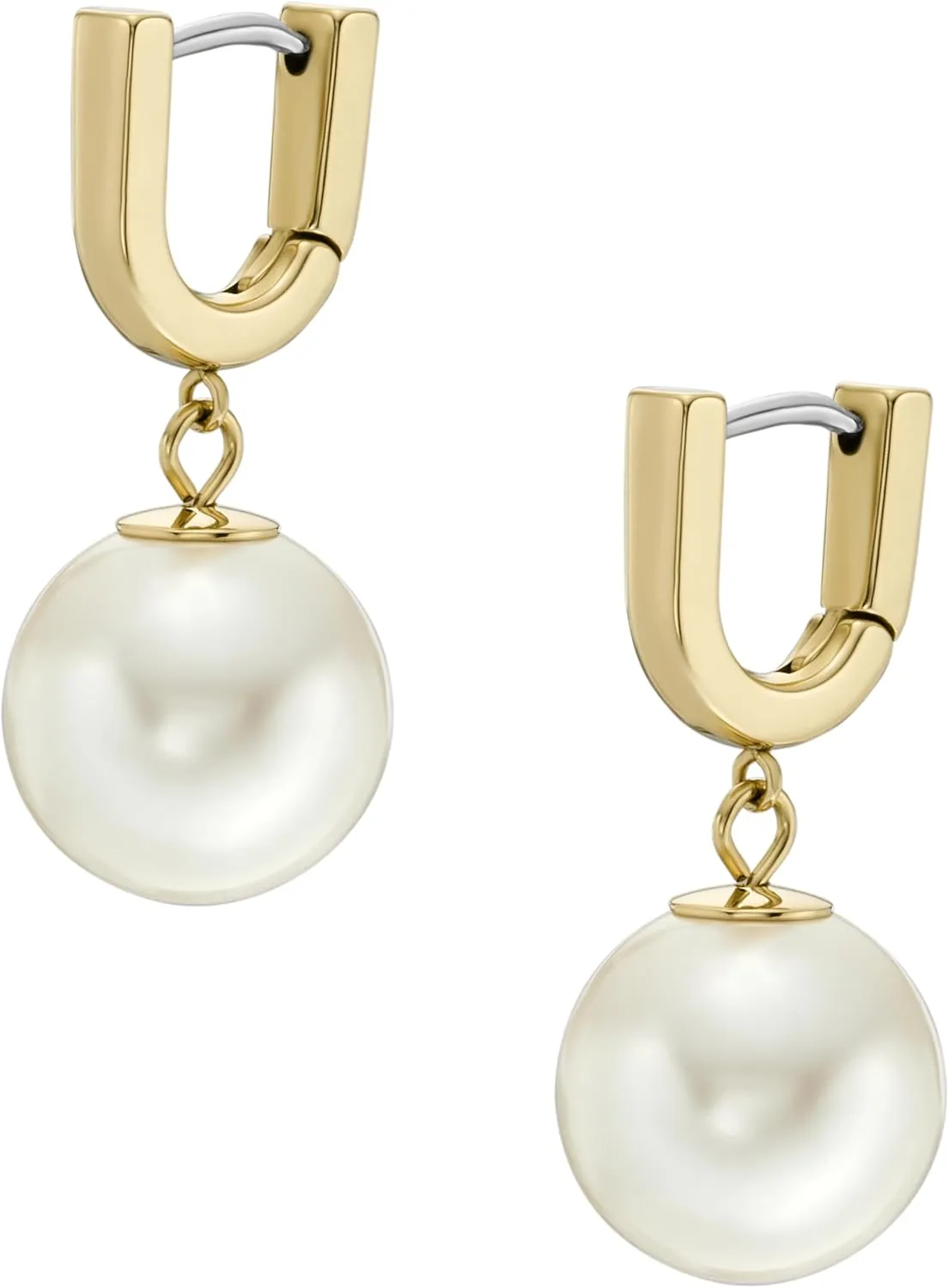 Fossil Women's Stainless Steel Dangle/Drop or Hoop Earrings for Women