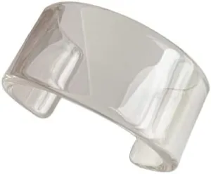 Fuqimanman2020 Colorful Transparent Acrylic Resin Geometric Cuff Bangle Open Wrap Wide Bracelet Chunky Acetate for Women Jewelry Gift