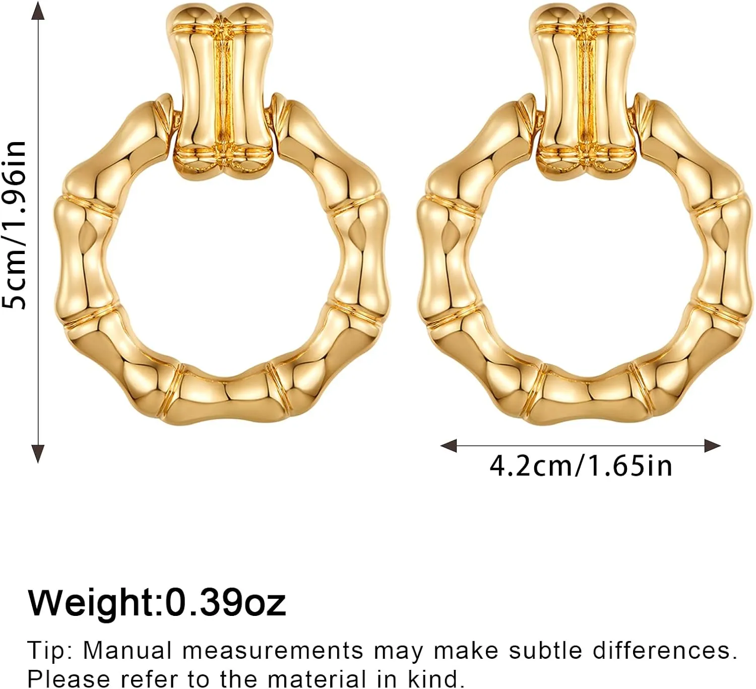Gold Silver Hoop Dangle Earrings For Women Statement Retro Earrings Multiple Styles Jewelry for Birthday Party Jewelry