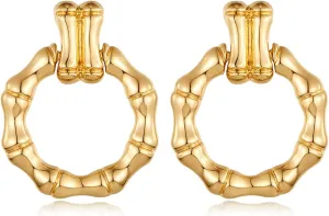 Gold Silver Hoop Dangle Earrings For Women Statement Retro Earrings Multiple Styles Jewelry for Birthday Party Jewelry
