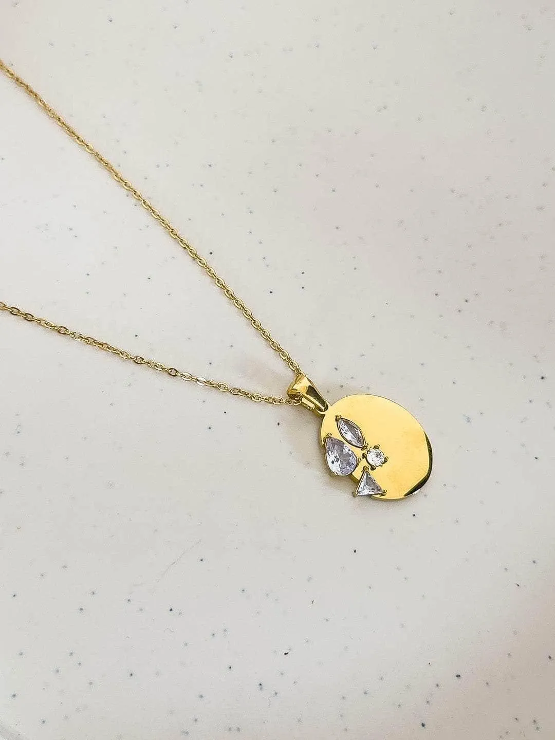 Golden Tulip Necklace