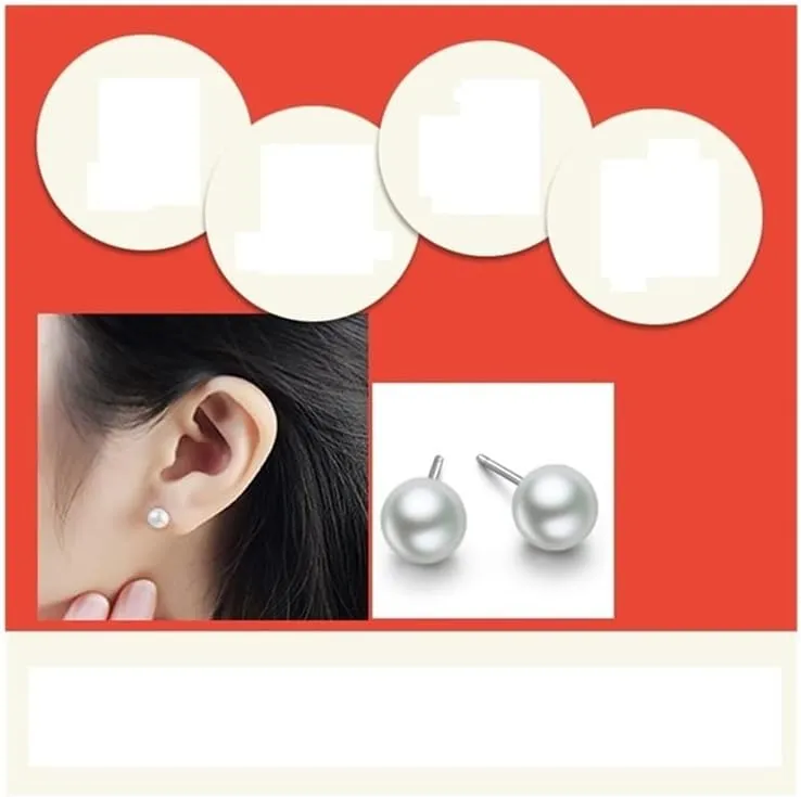 Hoops Metal Ear Cuff Ear Clip for Women No Pierced Earcuff Ear Wrap Clips Jewelry Hoop Earrings (Metal Color : QW-EH-242)