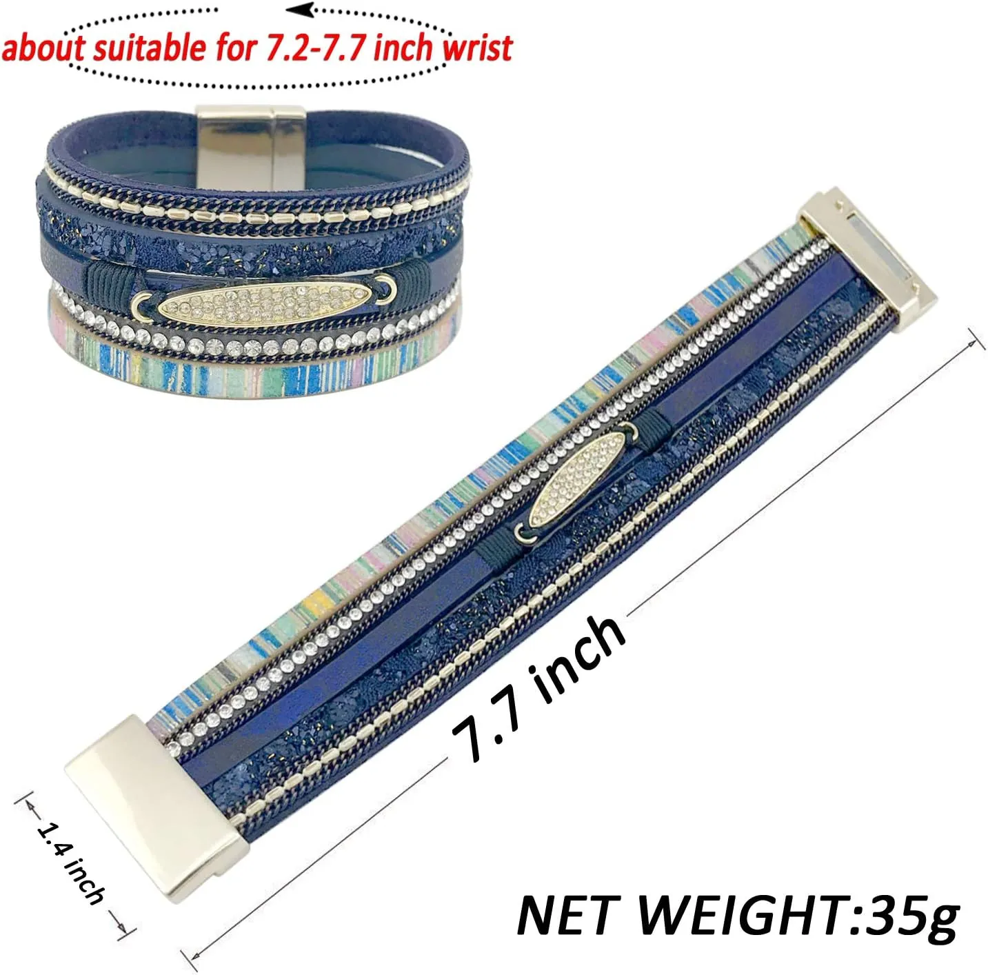 Inspirational Tree of Life Leather Bracelets for Women Boho Jewelry Gifts for Women Wristbands Cuff Bracelet