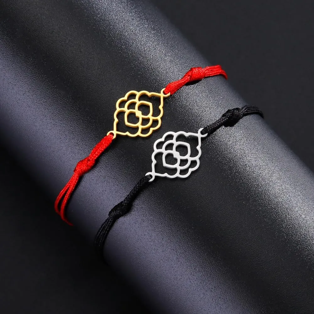 Knot Braided Bracelet,Always In My Heart - Infinity Love Knot Bracelets,Friendship Brac elet,Adjustable Hand Braided Winding Brace let,for Women Gifts