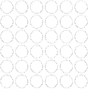 Kridzisw 22G Clear Plastic Nose Rings Hoop Piercing Retainer for Surgery Acrylic Flexible Hypoallergenic Tragus Cartilage Helix Daith Rook Earrings Hoops for Work Sport Women Men 8mm 5/16 inch