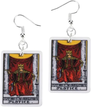Libra Earrings for Women - Justice Jewelry - Tarot Accessories (Libra - Justice)