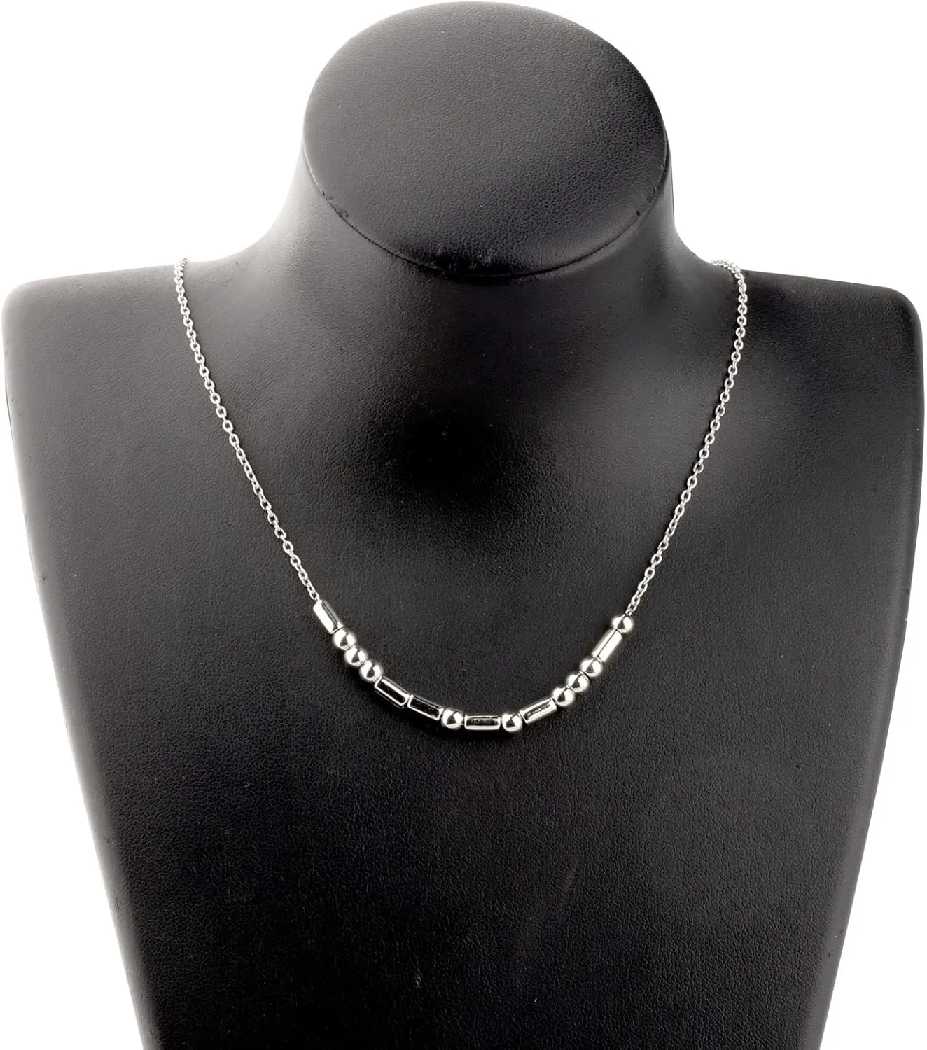 Lywjyb Birdgot Dancer Morse Code Necklace Dance Necklace Dance Gift for Women (Dancer code ne)