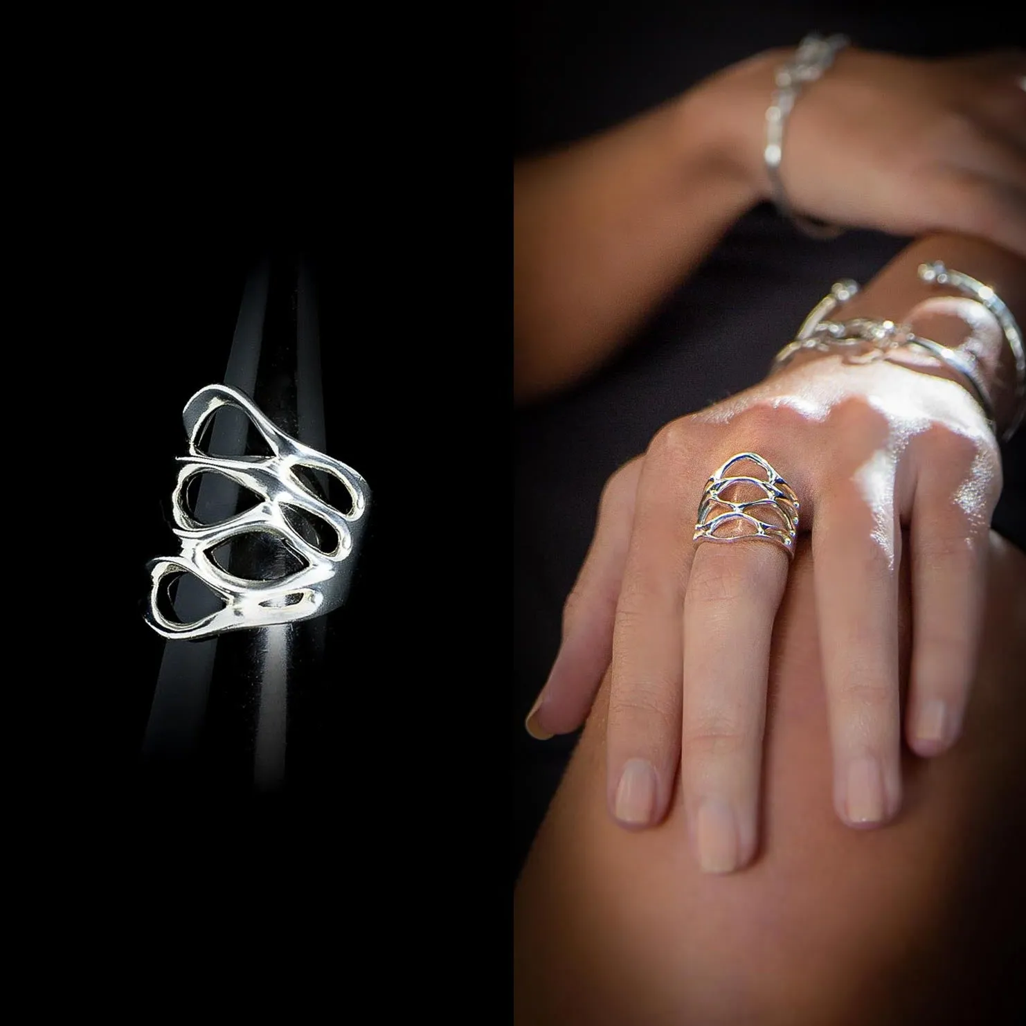 Manta Ray Ring