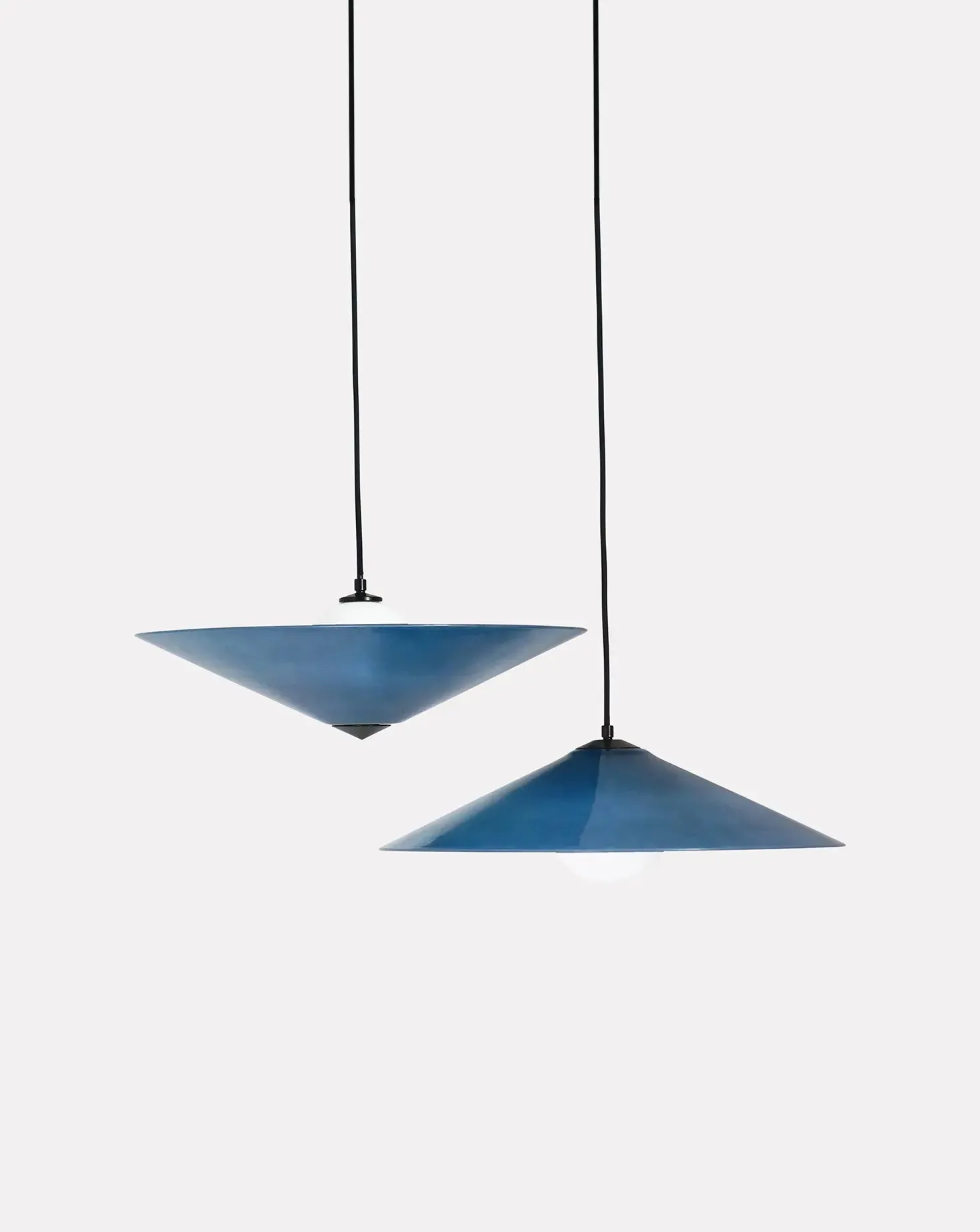 Marsha 01 and 02 Pendant in Regal Blue