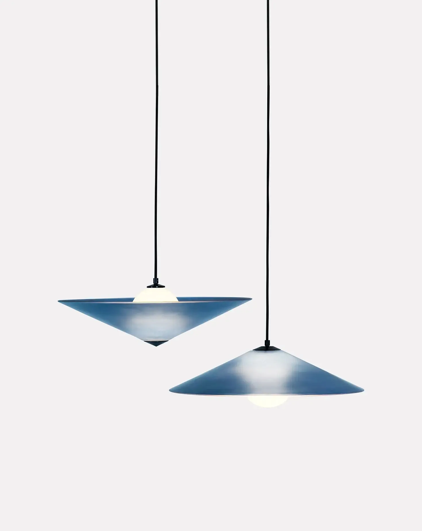 Marsha 01 and 02 Pendant in Regal Blue