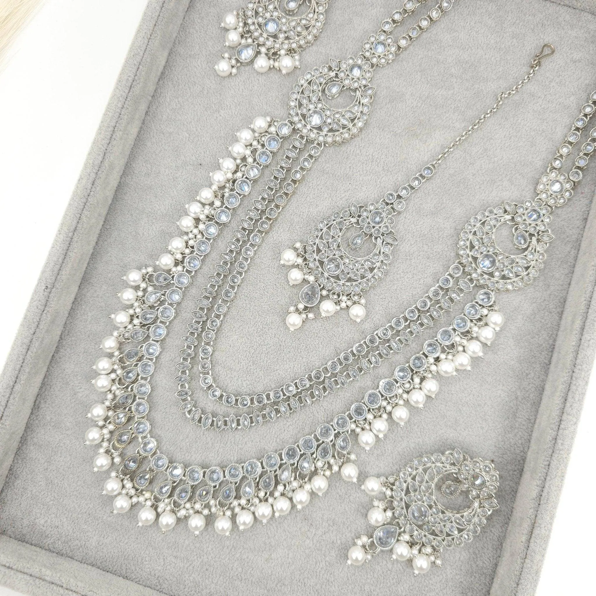 Meerab Polki Rani Haar Set