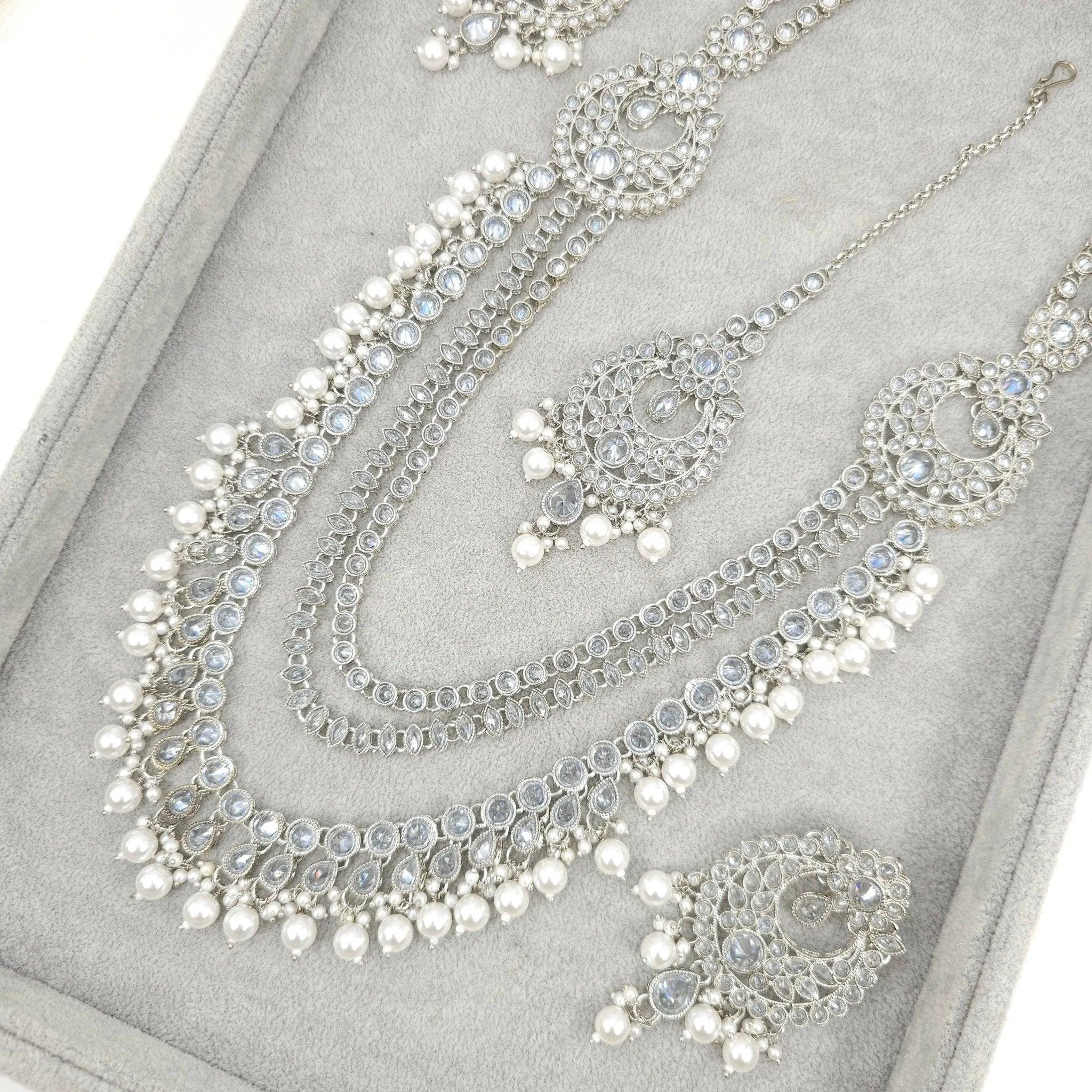 Meerab Polki Rani Haar Set