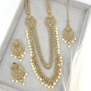 Meerab Polki Rani Haar Set