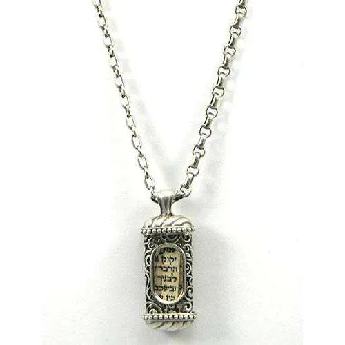 Michael Bromberg Mezuzah Pendant With Window