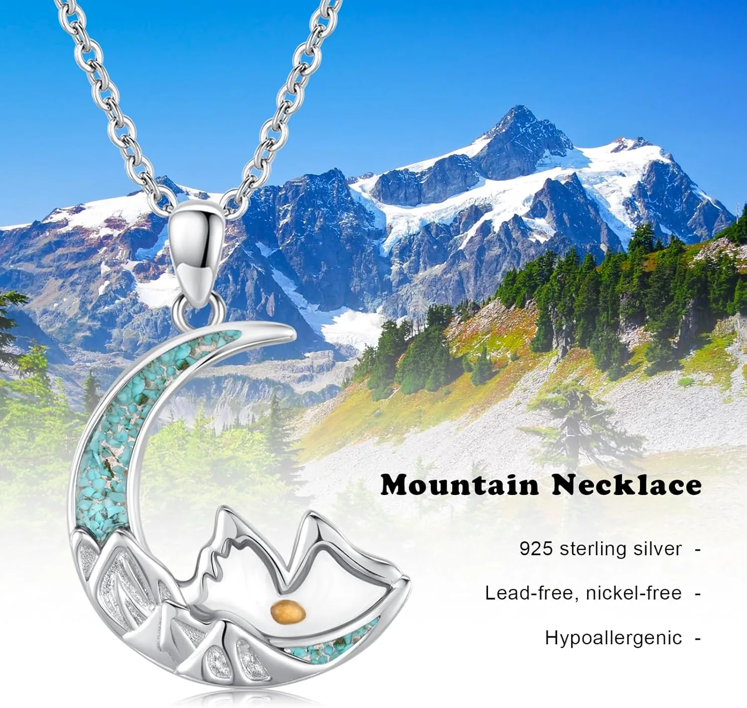 Mustard Seed Necklace 925 Sterling Silver Faith Hope Love Pendant Necklace Inspirational Religious Necklace Christian Jewelry Gift for Women
