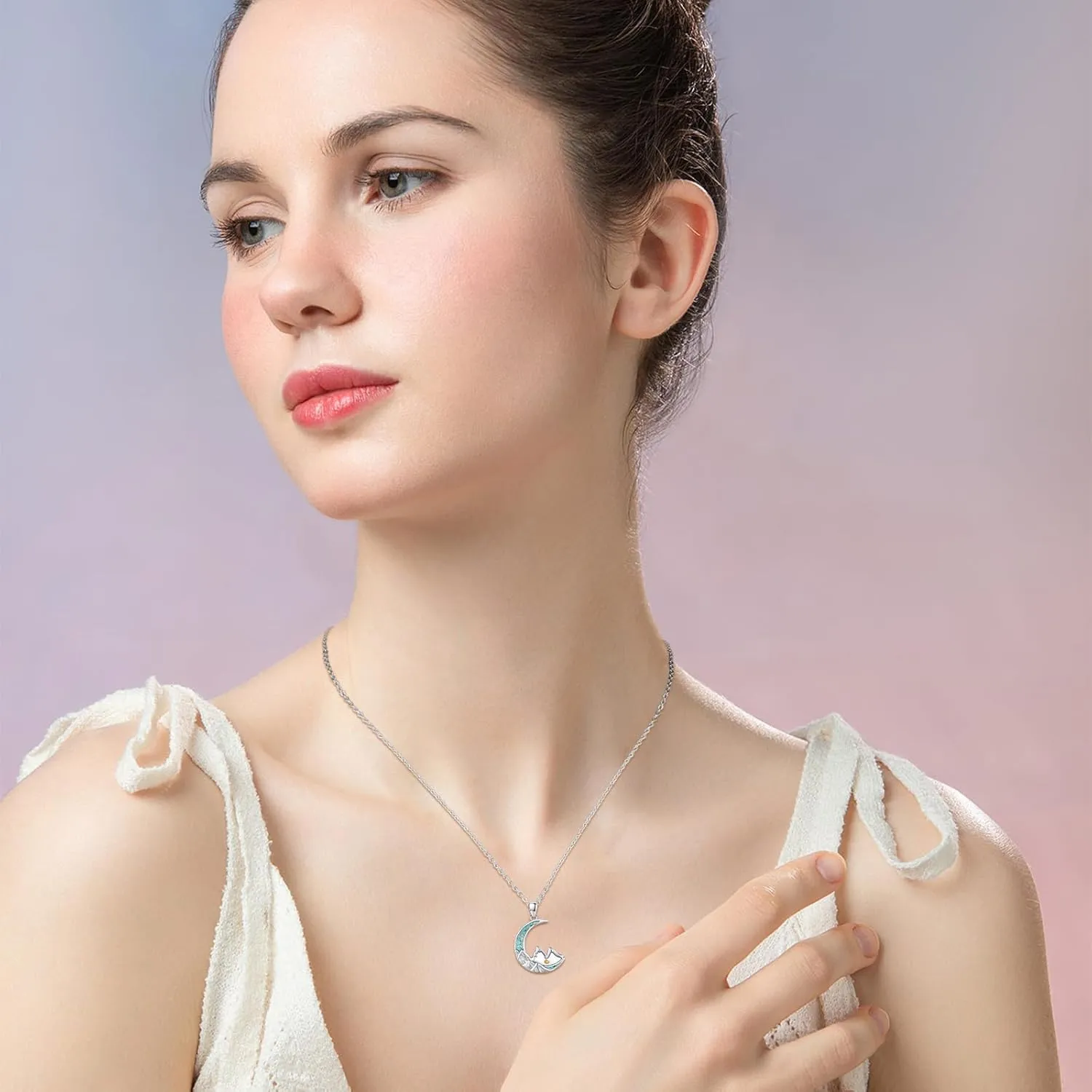 Mustard Seed Necklace 925 Sterling Silver Faith Hope Love Pendant Necklace Inspirational Religious Necklace Christian Jewelry Gift for Women