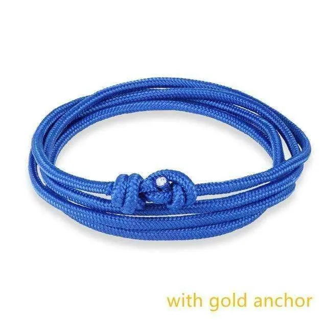 Mystique Multi-Layer Anchor Rope Bracelet