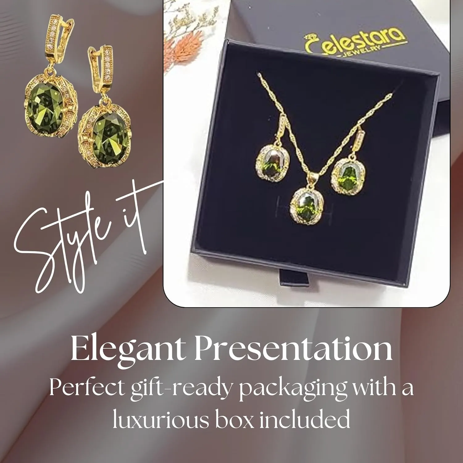 Necklace & Earrings Set for Women
