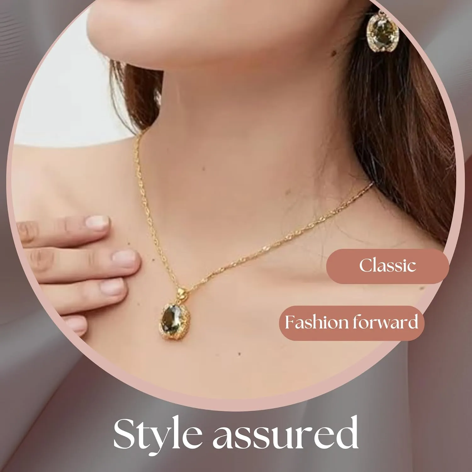 Necklace & Earrings Set for Women